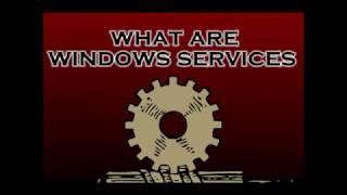 What are windows services