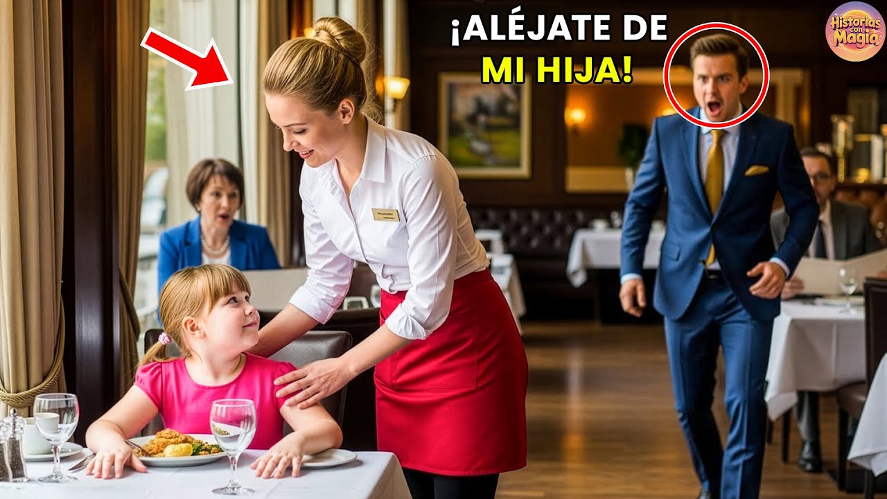 El Millonario Se Enfureció Cuando La Mesera Tocó A Su Hija Con Autismo… Pero 3s Después, Él Mismo…