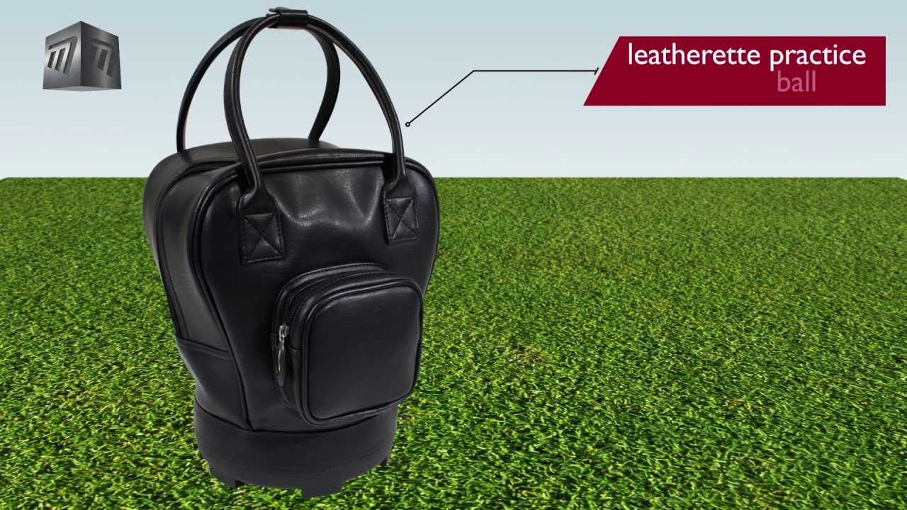 Masters Golf Leatherette Practice Ball Bag BG11B YouTube