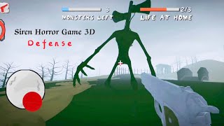 || Siren Head Horror Game 3D Survival Defense Android - Full Gameplay screenshot 4