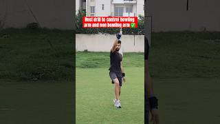 Non bowling arm drill | Fast Bowler Drills Non Bowling Arm #bowler #fastbowlingdrills #fastbowling