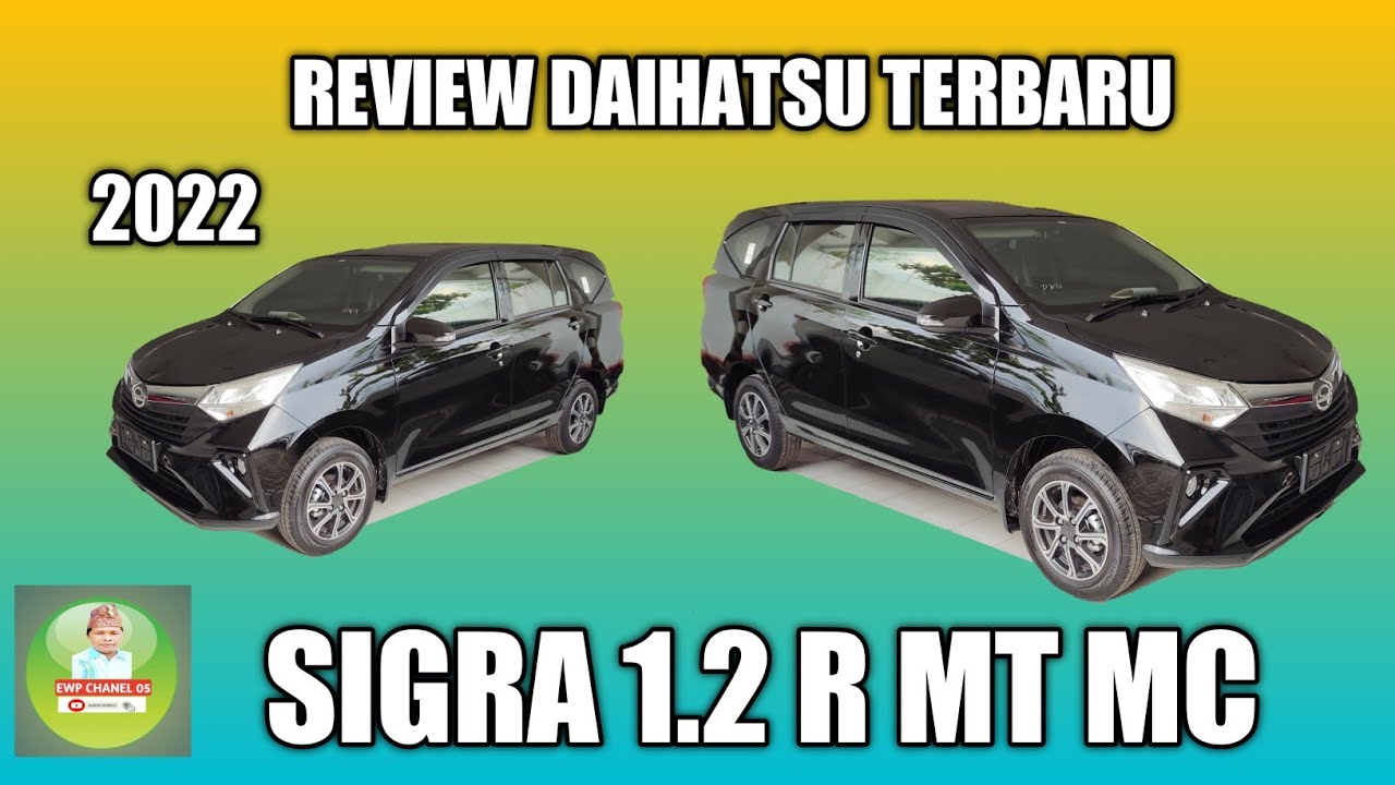 REVIEW DAIHATSU SIGRA 1.2 R MT 2022 ||WARNA HITAM METALIK|| SIGRA TERBARU- INDONESIA
