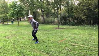 Running Form Drills: Side Shuffle Crossover