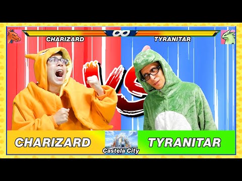 CHARIZARD VS TYRANITAR (VICTORY ROAD FIGHTER 6 TURBO, MASTER LEAGUE, NO DAMAGE)