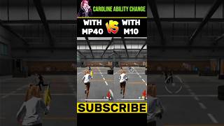 Caroline Character Ability Test Caroline Character Ability Change Free Fire