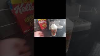 Discover the mouthwatering magic of Cereal-Infused Milk Iced Latte