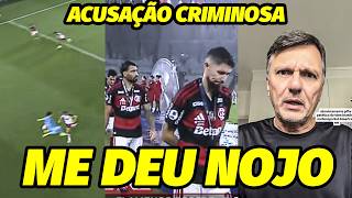 “ISSO É NOJENTO..OLHA O QUE O PAQUETÁ FEZ GENTE..” A ACUSAÇÃO CRIMINOSA NA DERROTA PATÉTICA