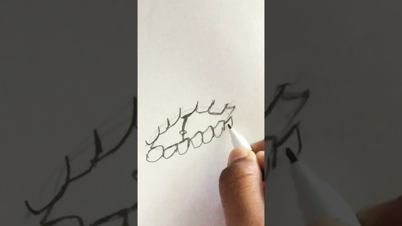 How to Draw a reptile eye ￼