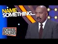 FUNNY NAME SOMETHING ANSWERS That Shocked & Surprised STEVE HARVEY on Family Feud