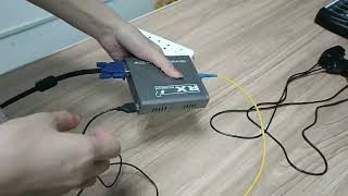 Vga Over Optical Fiber With Kvm Extender