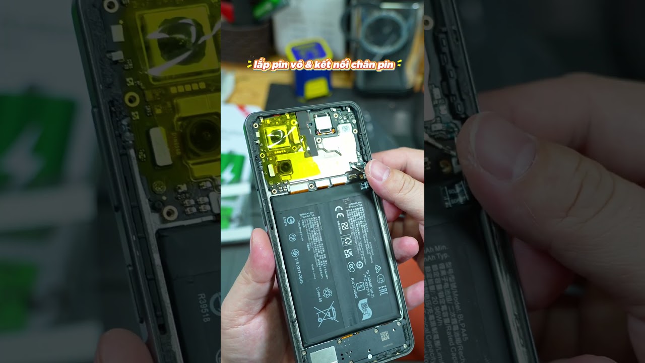 Thay pin cho OnePlus Ace 3V, pin Suiqi BLPA45 5500mAh 