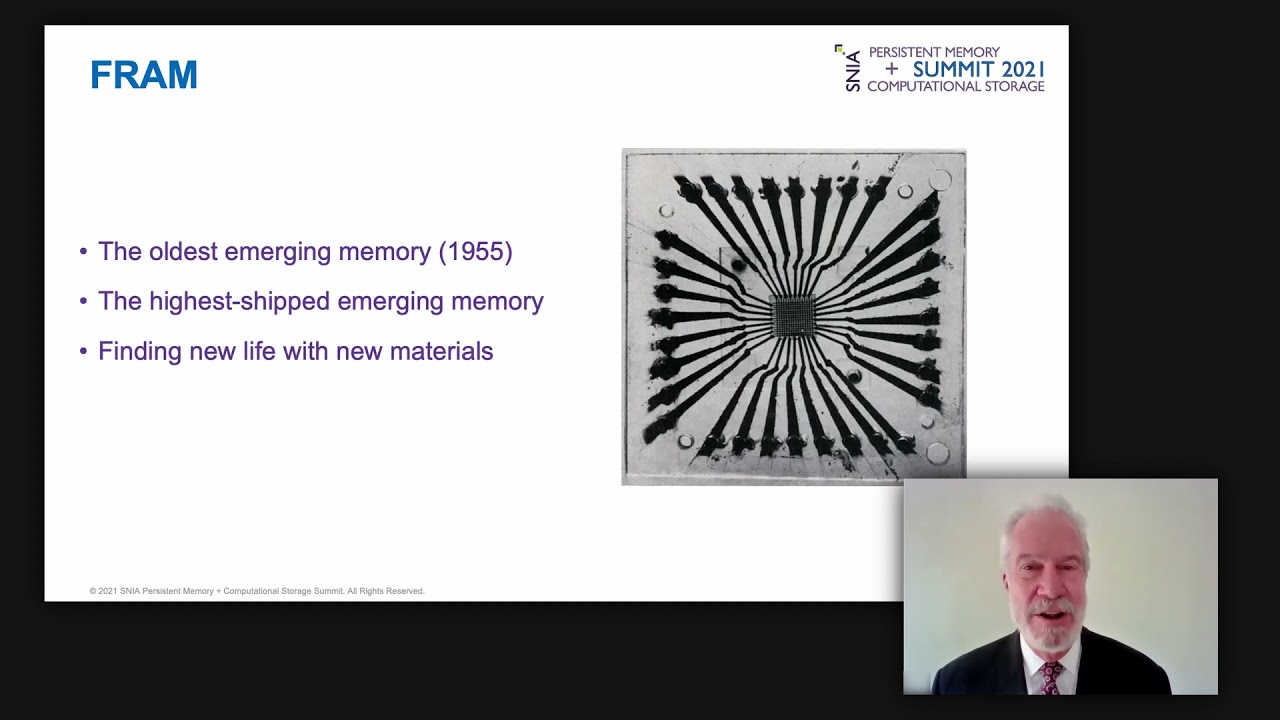 PM+CS Summit 2021: Dynamic Trends in Non-Volatile Memory Technologies