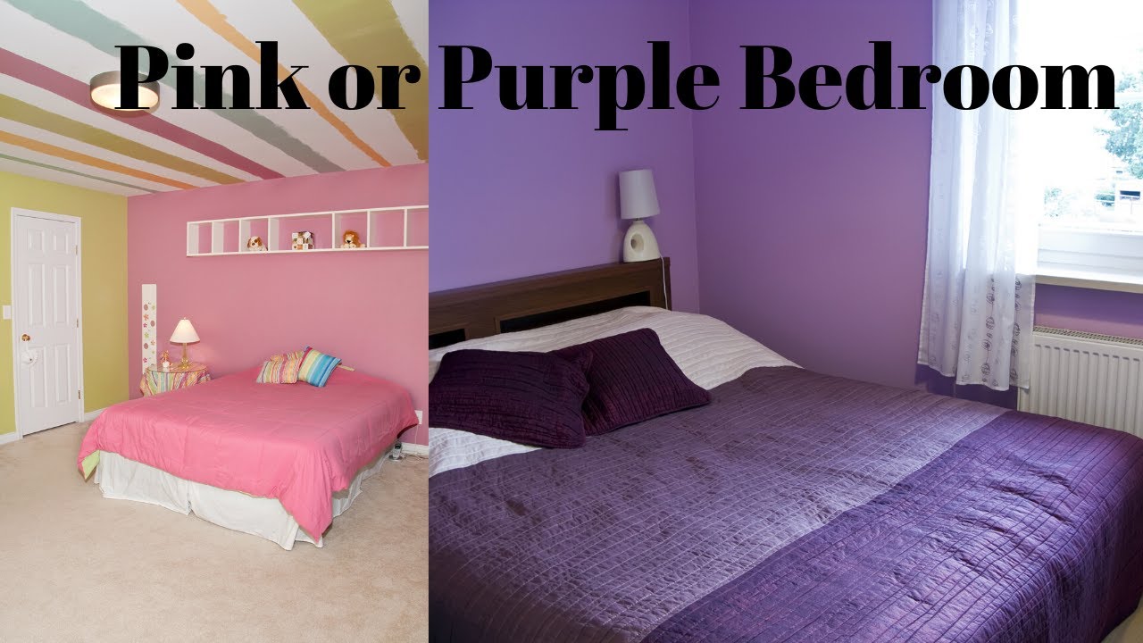 Painting Your Daughter's Bedroom  Pink versus Purple