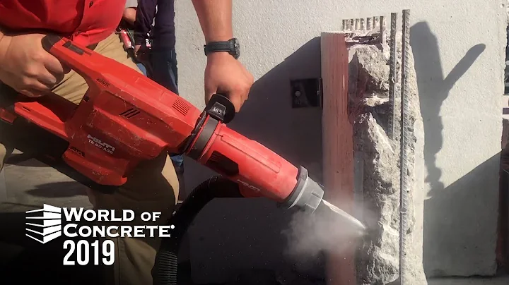 The all new Hilti TE 60-A36, Cordless 36v SDS MAX Rotary Hammer!