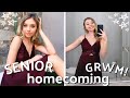 GRWM Senior Homecoming 2019! (hair, makeup, outfit, etc!)