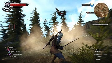 The Witcher 3 - Crossbow & Aard for Harpies