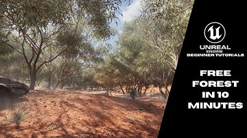 Create a Free Procedural Forest in 10 minutes Using PCG plugin - Unreal Engine 5 Tutorial