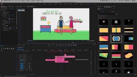 Explainer Lines Essential Graphics Mogrt Tutorial (Premiere Pro)