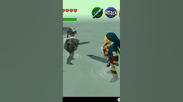 The easiest way to take down Dark Link in the Water Temple! 🔨 #zeldaocarinaoftime #n64 #nintendo