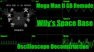Mega Man II GB Remade - Wilys Space Base - Oscilloscope Deconstruction