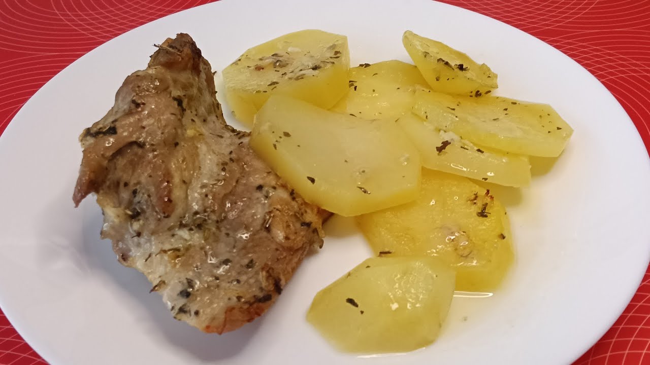 SECRETO AL HORNO CON PATATAS 