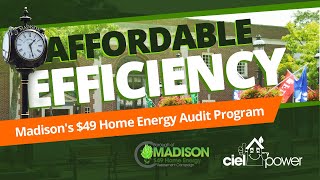 Save Money and Energy with Madison's $49 Home Energy Audit Program
