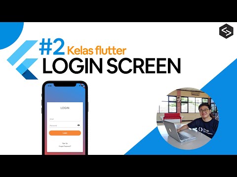 Tutorial Flutter #2 - Membuat Login Screen Dengan Flutter