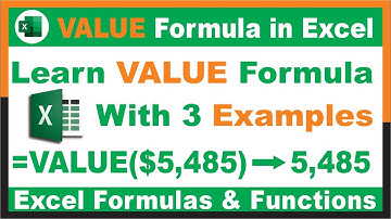#203-How to use VALUE Function in Excel with 3 Examples