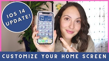 CUSTOMIZE YOUR IPHONE HOME SCREEN WITH IOS 14 WIDGETS!