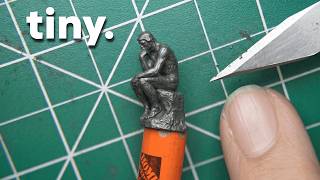 I Tried Miniature Pencil Sculpting