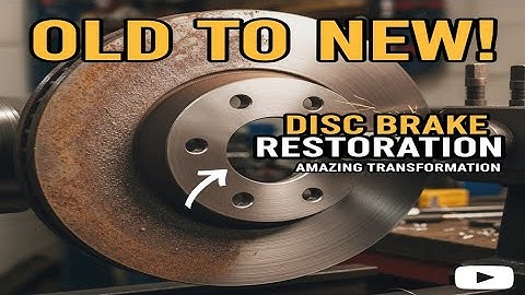 ⚙️ Disc Brake Rotor Repair on Lathe Machine | Precision Engineering in Action 🛠️