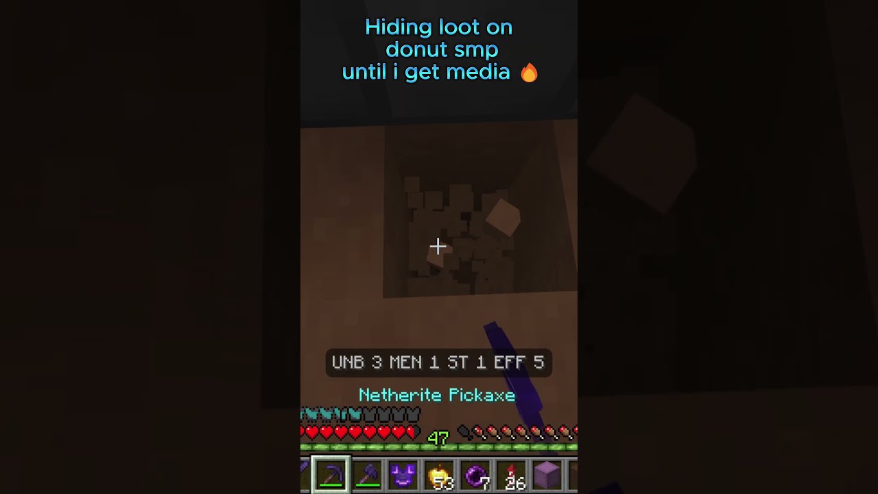 Hiding Loot On Donut Smp 