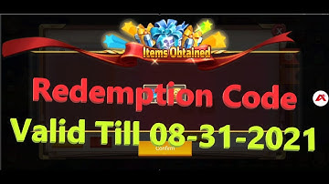 AFK Master | Redeem Code | Redemption Code | Valid Till 08-31-2021 | Trinh Nguyen