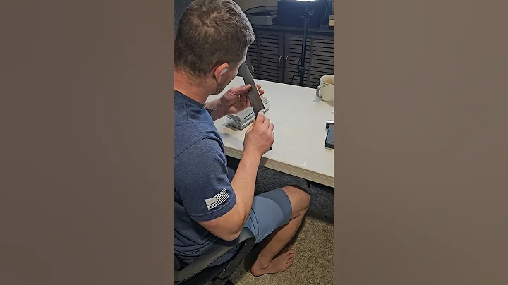 Maintaining a Perfect Angle Sharpening