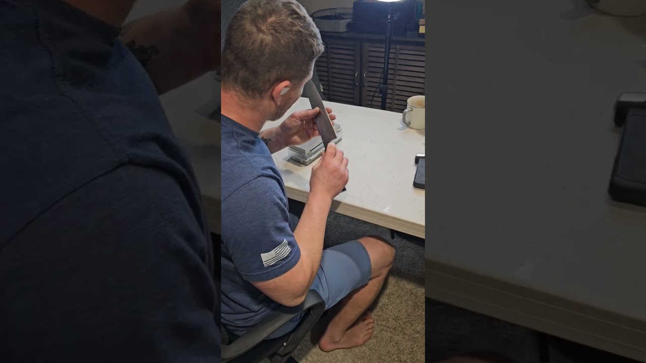 Maintaining a Perfect Angle Sharpening