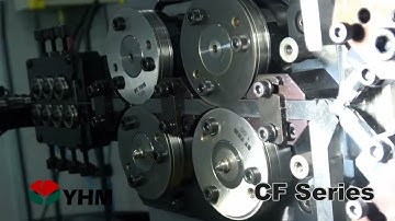 Compression spring W.D 1.0mm｜CNC Compression Spring Machine CF-320｜YHM