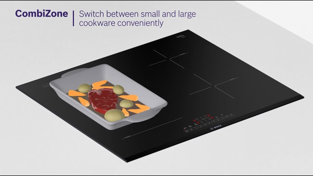 Bosch CombiInduction Cooktops with CombiZone