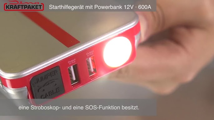 Dino Kraftpaket Powerbank 3in1 9.000 mAh im Test –