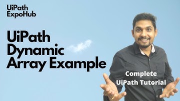 UiPath Dynamic Array Example