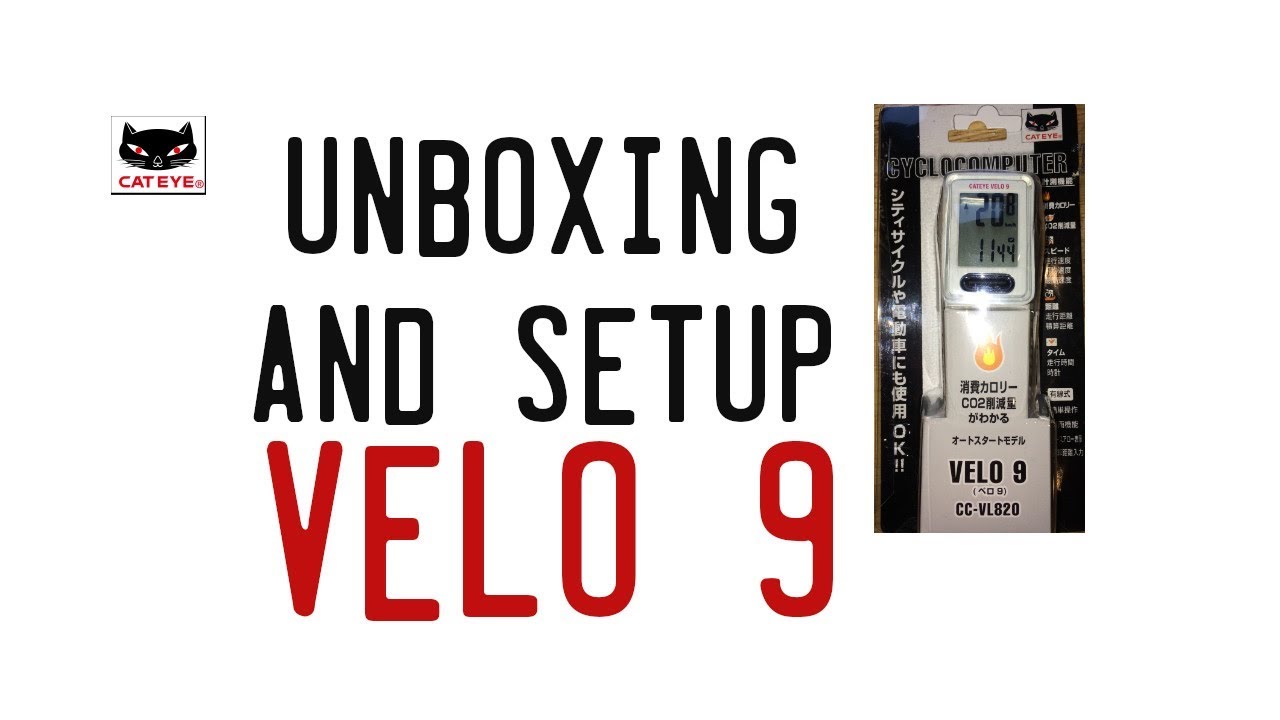 CAT EYE Velo 9 Unboxing and Setup - YouTube