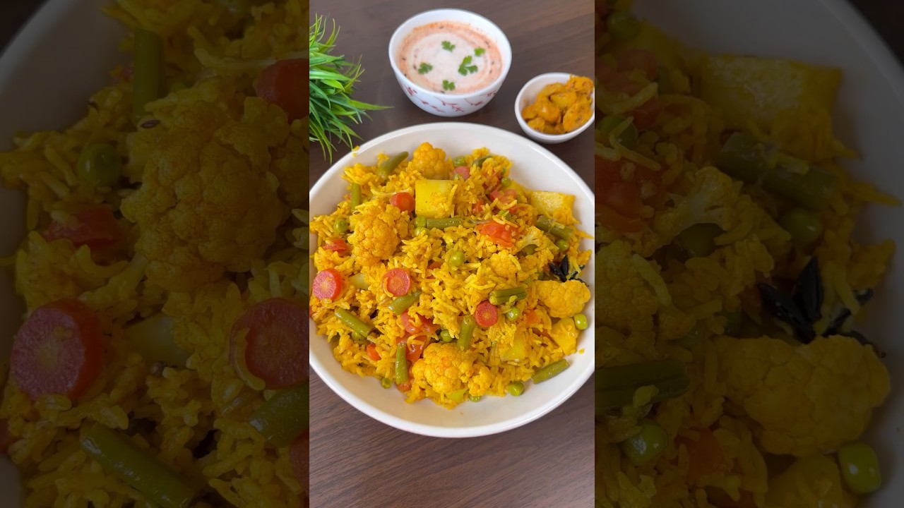 Veg Tahari recipe | Uttar Pradesh tahari | Flavours Of Food 