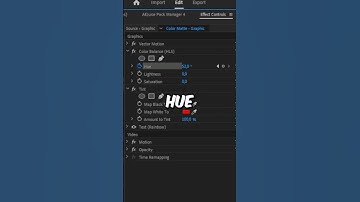 How To Make RAINBOW Text Effect In Premiere Pro
