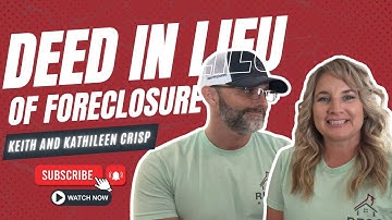 What is a DEED IN LIEU of Foreclosure in Florida?