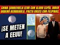 ¡Se metieron! China sobrevuela EEUU con globo espía. Biden ordena tirarlo. Pacta bases con Filipinas