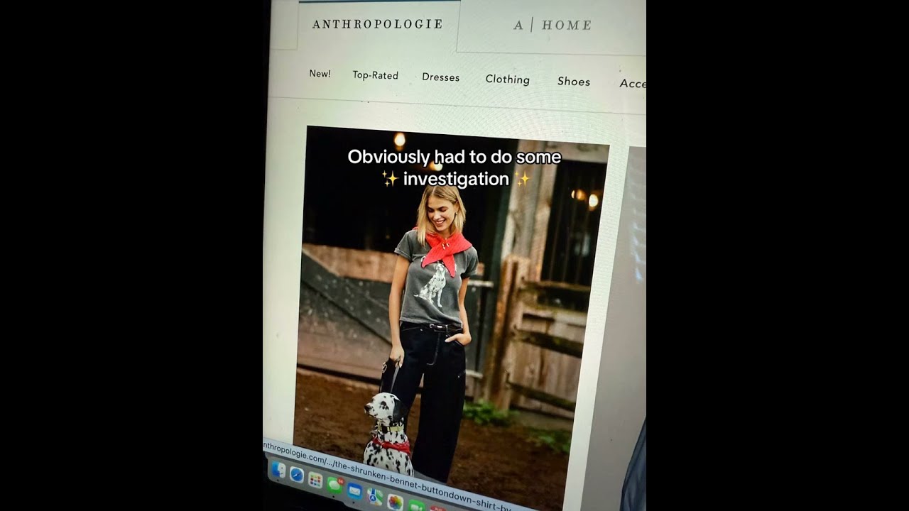 Hi Anthropologie Thank You For Using Our Dog Leash In Your Recent Campaign I M SO Honored 