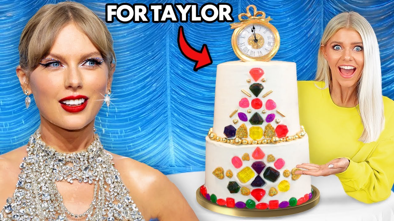 I made a BEJEWELED Cake for Taylor Swift