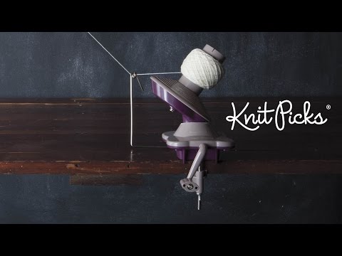 Knit Picks Yarn Ball Winder Demo 