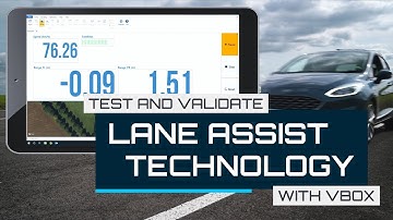 Test your Lane Departure Warning and Lane Keep Systems to Centimetre-Level accuracy
