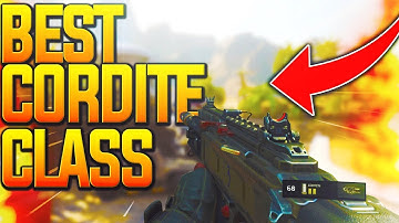 THIS GUN GAVE ME POWERS.....😱😱( BEST CORDITE CLASS SETUP) BEST OVERPOWERED SMG ON BO4!