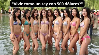 Life in Vietnam: Super low-cost $500 with beautiful women who love foreigners...